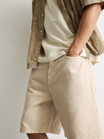 Loosefit Pantaloni di Pull&Bear in beige
