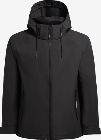 khujo Between-Season Jacket 'Adam 2' in Black: front