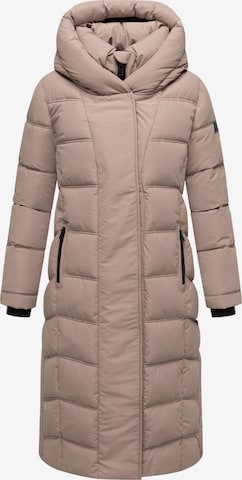 Manteau d’hiver 'Engelsfeder XIV' NAVAHOO en beige : devant