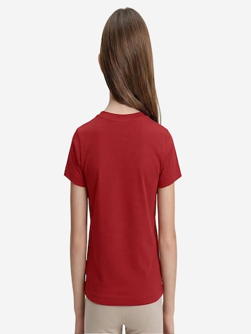 T-Shirt 'TOMMY Herren-T-Shirt Aus Baumwolle Und Elasthan' Tommy Life en rouge