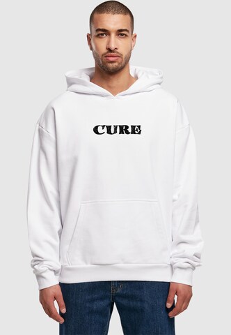 MT Upscale Sweatshirt 'Cure' in Weiß: Vorderseite