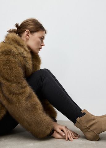 MANGO Stiefelette lu in Beige