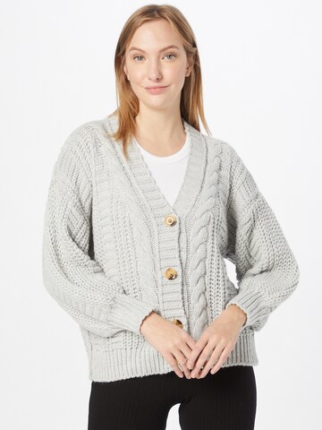 Hailys Strickjacke 'Ellen' in Grau: predná strana