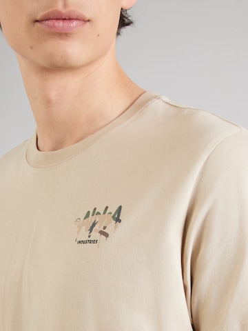 T-Shirt ALPHA INDUSTRIES en beige