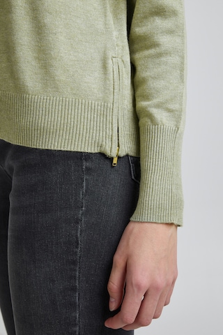 PULZ Jeans Pullover 'SARA' in Grün