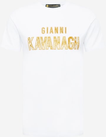 Tricou de la Gianni Kavanagh pe alb: față