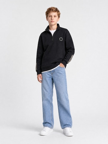 Petrol Industries Sweatshirt 'Millhaven' in Zwart