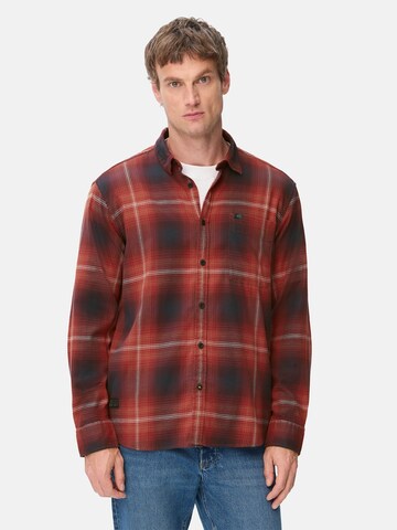 CAMEL ACTIVE Regular fit Button Up Shirt in Red: front