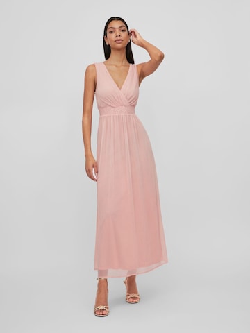 VILA Abendkleid in Pink