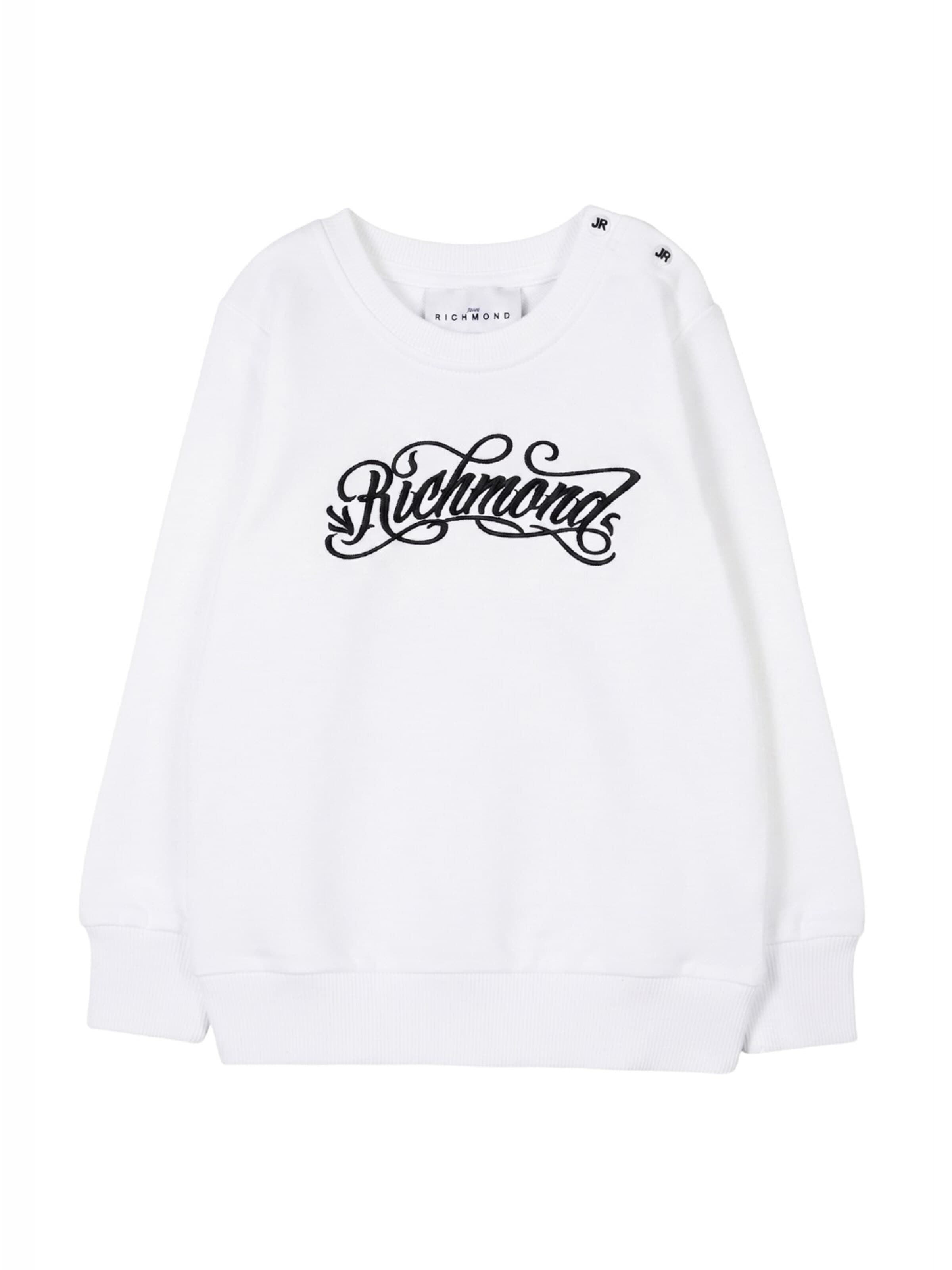 John Richmond - Sudadera en blanco: frente