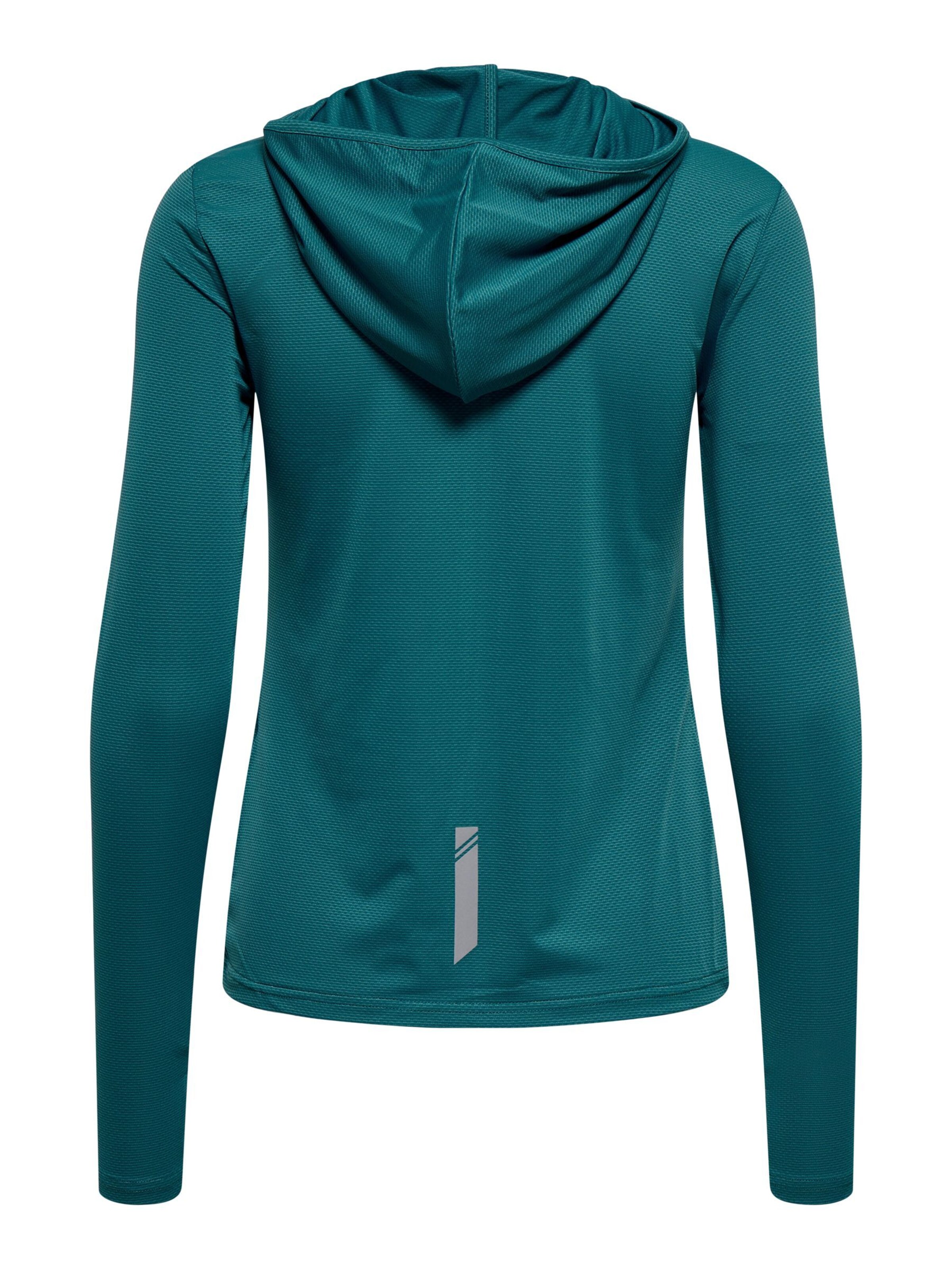 ONLY PLAY Sportief sweatvest 'ONPMila' in Blauw