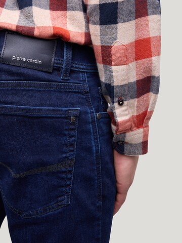Coupe slim Jean 'Lyon' PIERRE CARDIN en bleu