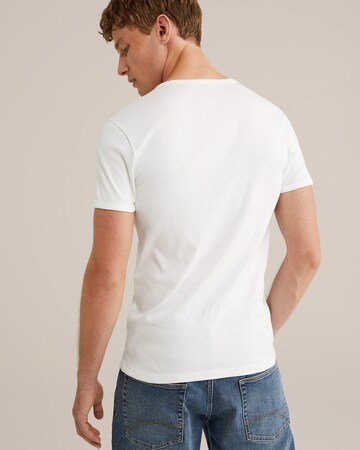 WE Fashion - Camiseta en blanco