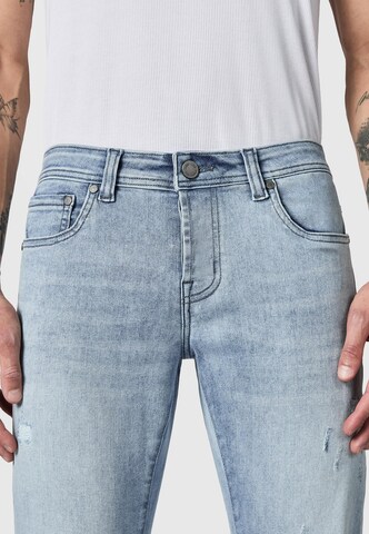 Slimfit Jeans ' München ' di Peak Time in blu