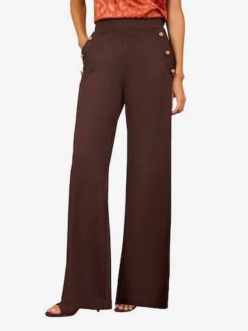 Pantaloni di love & roses in marrone: frontale