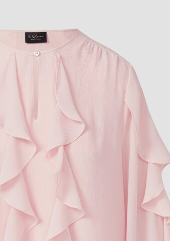 s.Oliver BLACK LABEL Blouse in Pink