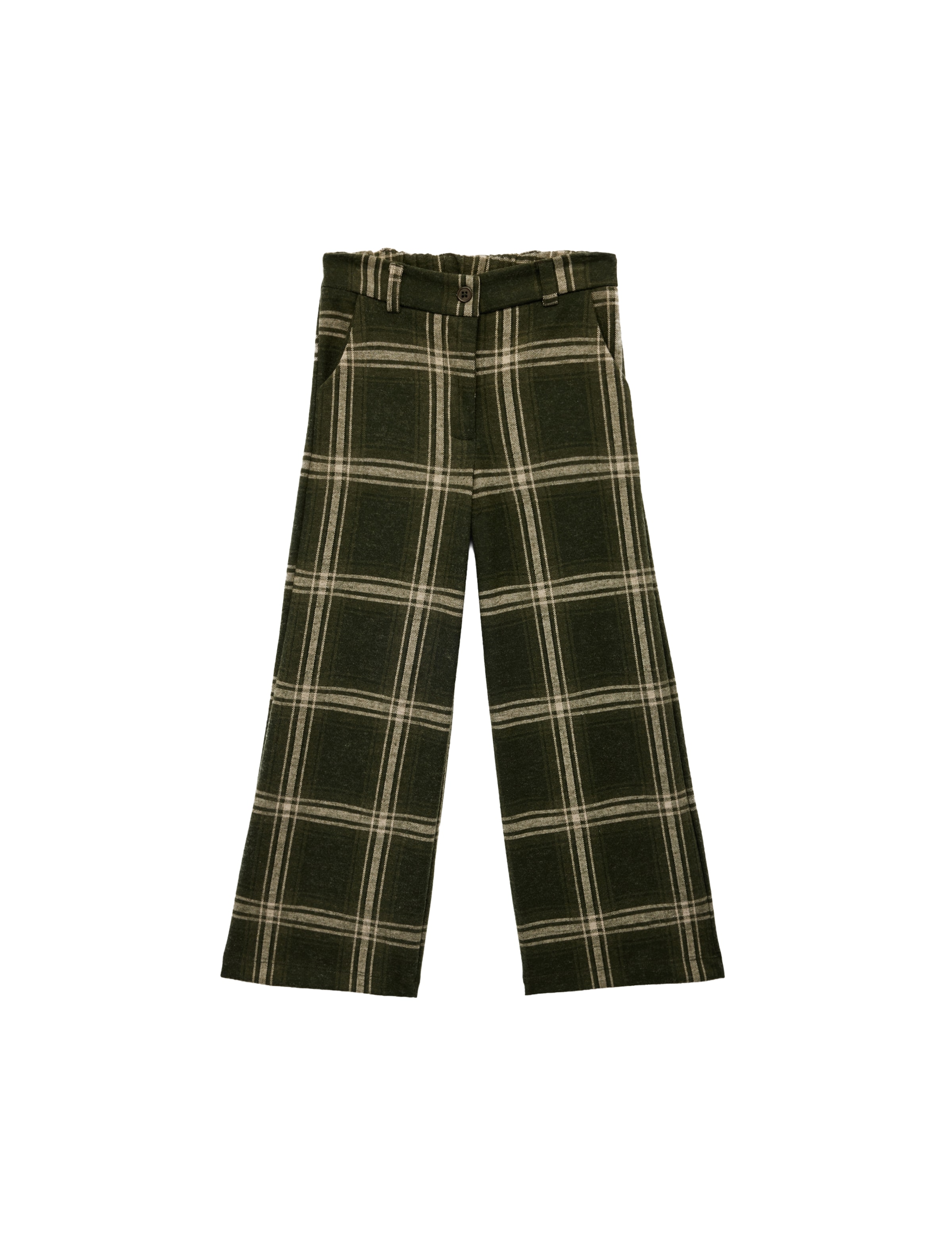 Koton Regular Broek in Groen: voorkant