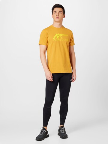 ASICS Sportshirt 'Tiger' in Gelb