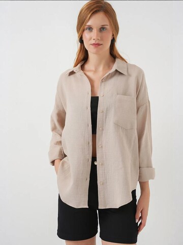 Camicia da donna di Bigdart in beige