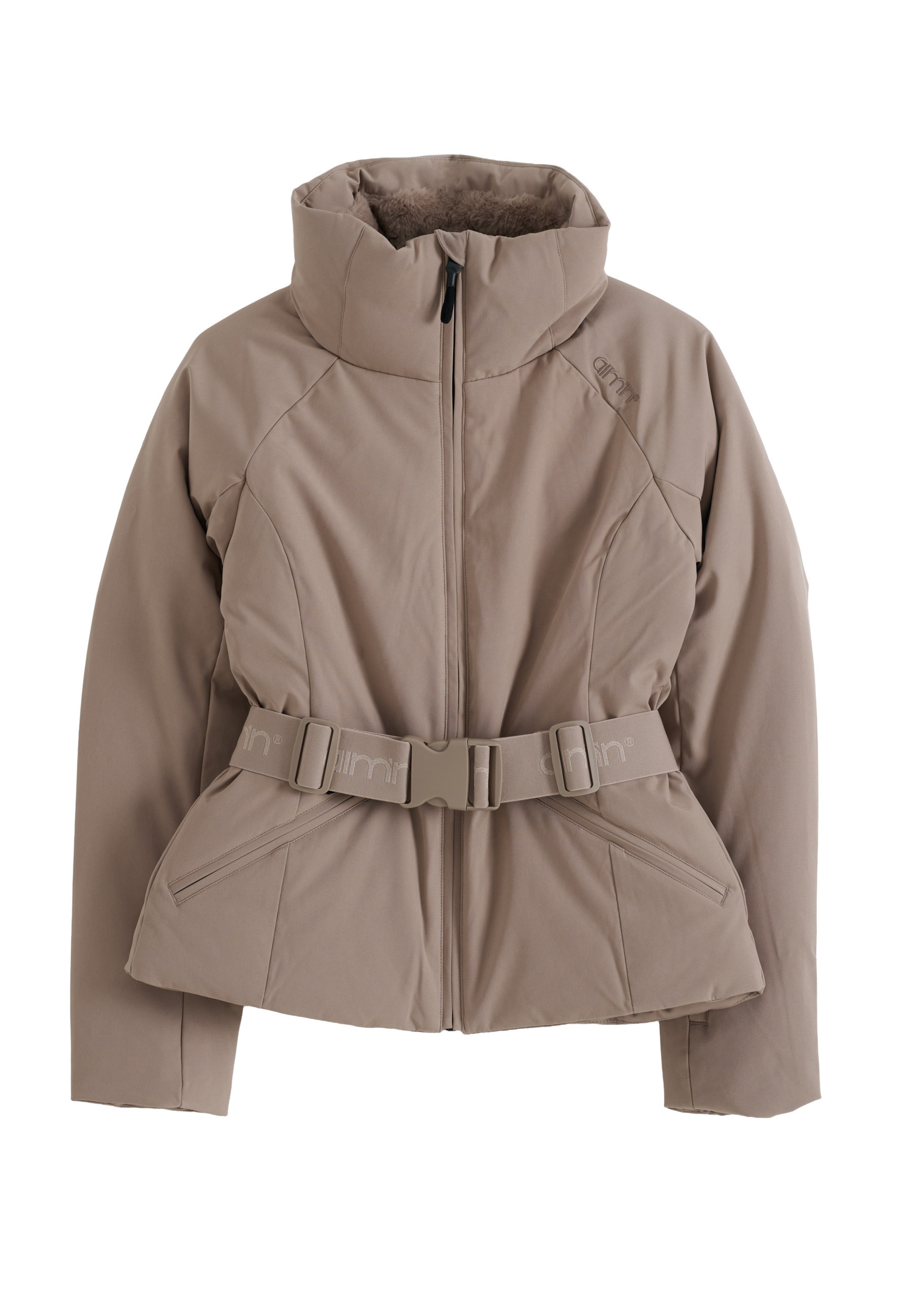 Aim'n Sportjas 'Verbier' in Bruin: voorkant