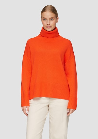 s.Oliver Pullover in Orange: Vorderseite