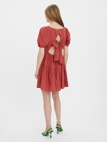 VERO MODA Kleid 'Ava' in Rot