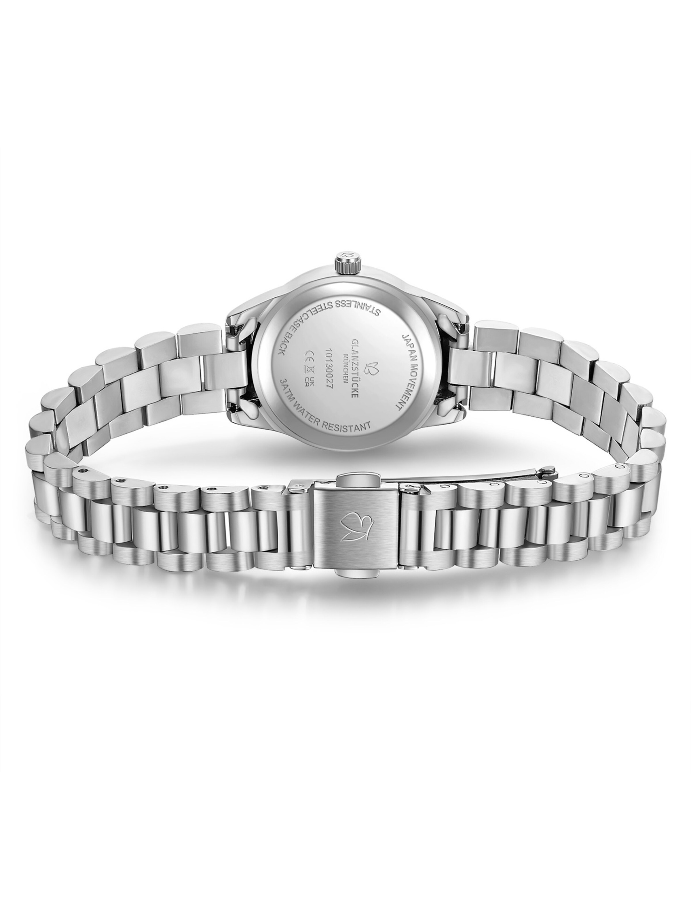 Glanzstücke München - Reloj analógico en plata