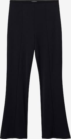 MANGO Spodnie 'LEGA' w kolorze czarny: przód
