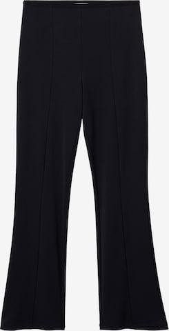 Pantalon 'LEGA' MANGO en noir : devant