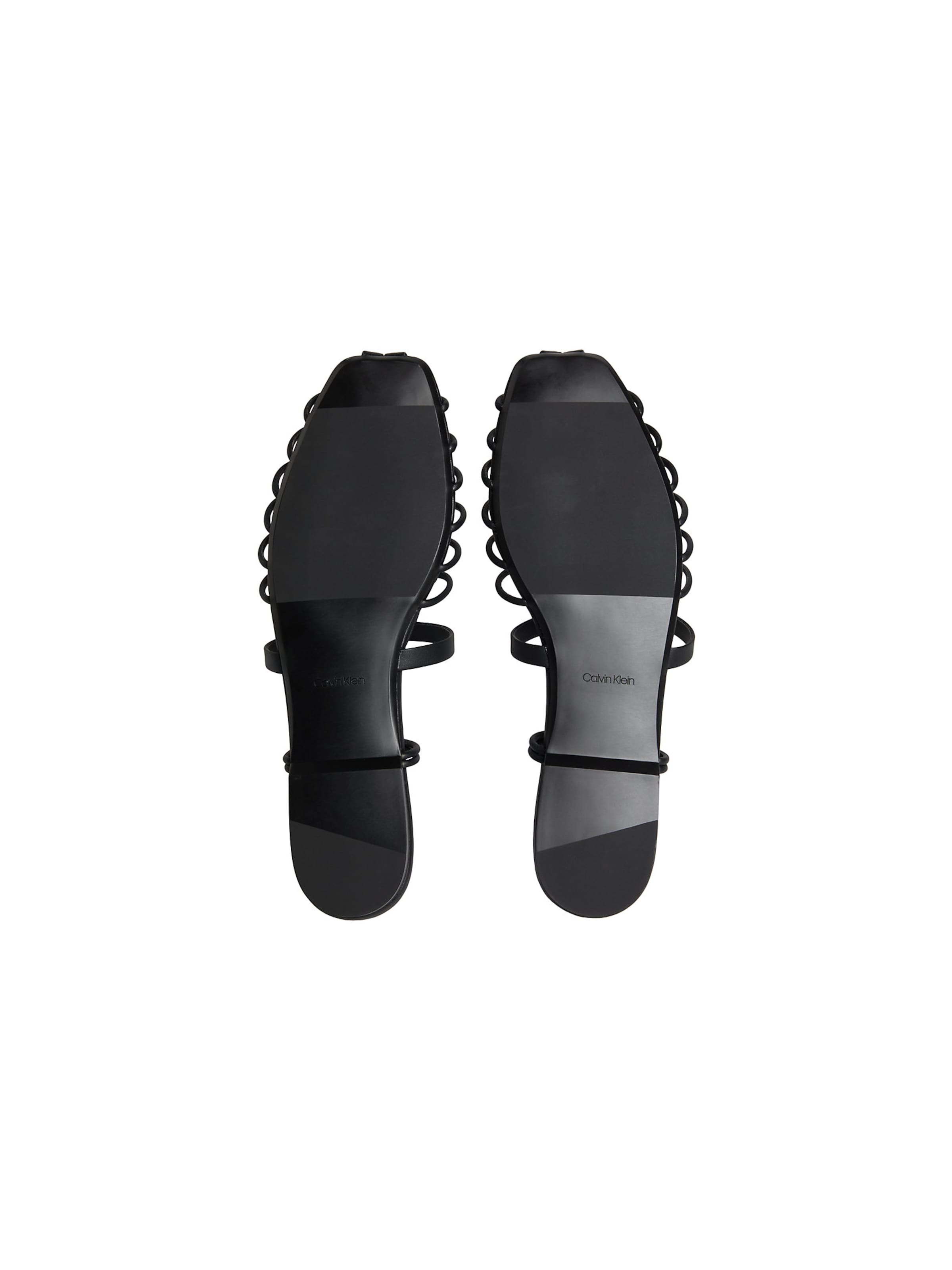 Calvin Klein Sandalen met riem 'Liliana' in Zwart