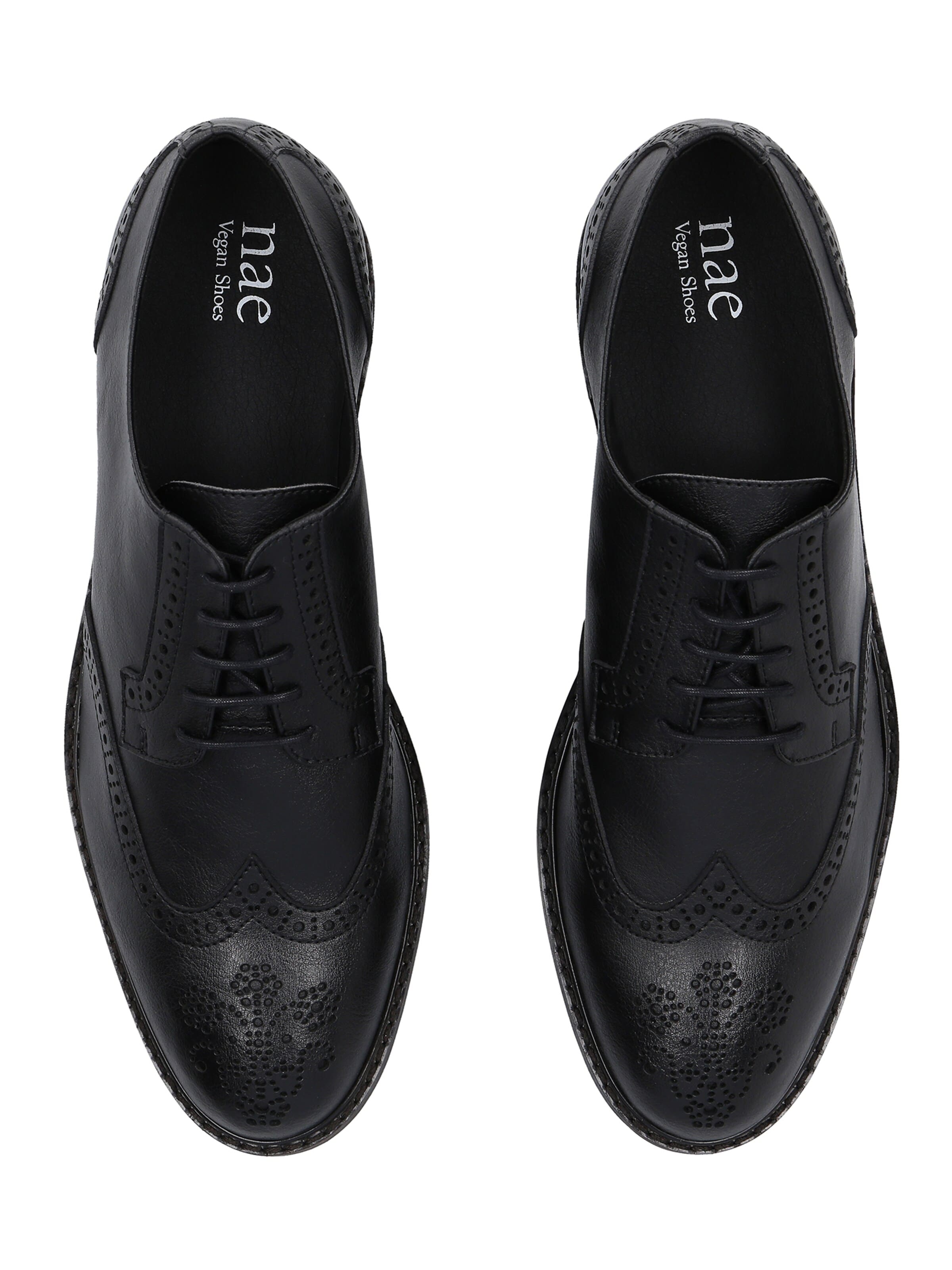 nae Vegan Shoes Lace-up shoe 'GAEL' in Black