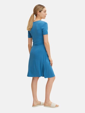 TOM TAILOR Kleid in Blau