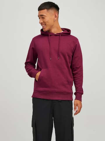 JACK & JONES Sweatshirt i röd: framsida