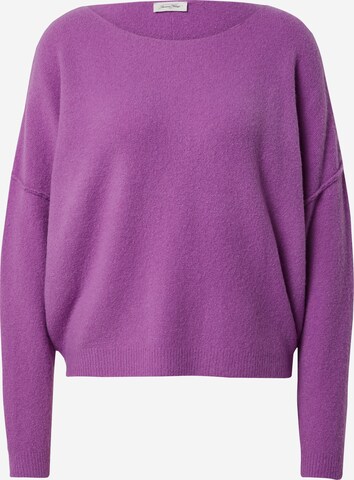 AMERICAN VINTAGE Sweater 'Damsville' in Purple: front