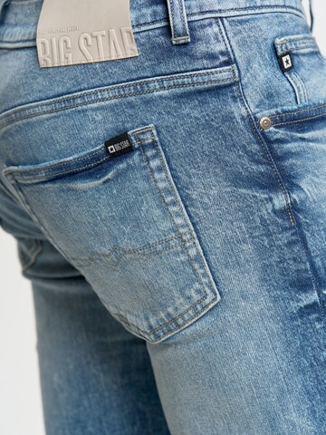 BIG STAR Skinny Jeans 'Owen' in Blauw