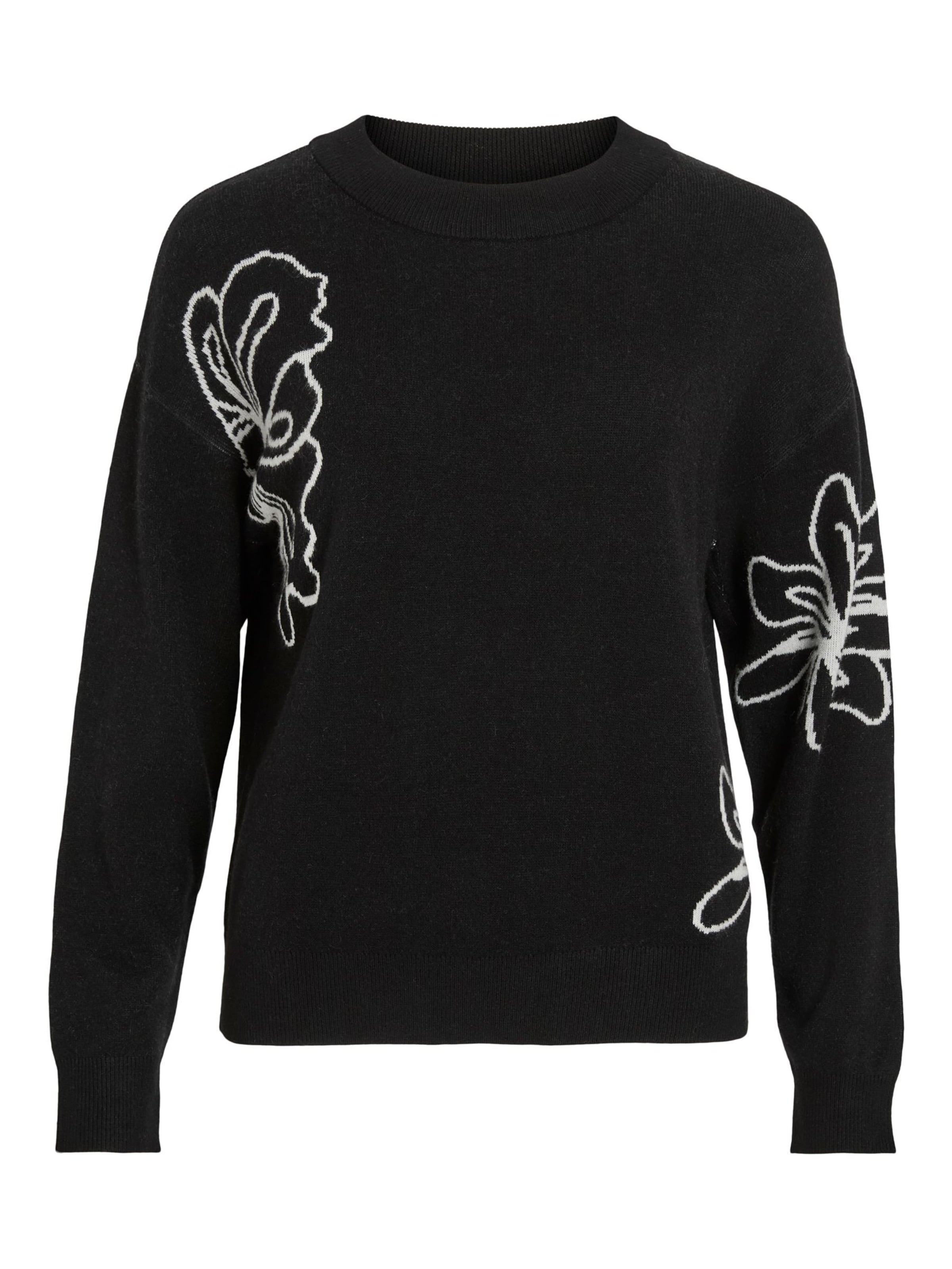 VILA Pullover i sort: forside