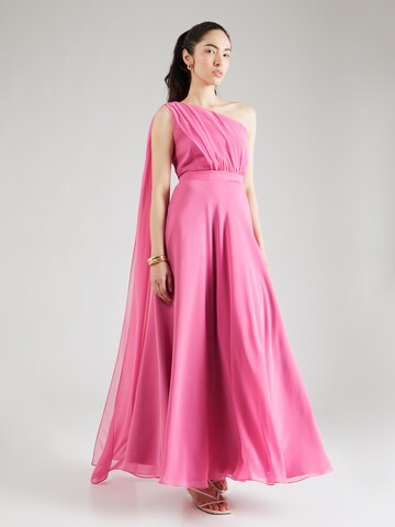 SWING Společenské šaty – pink: přední strana