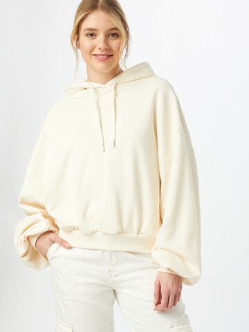 Urban Classics Sweatshirt in Beige: front