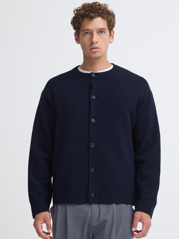 Casual Friday - Casaco de malha 'CFAiko Knit' em azul: frente
