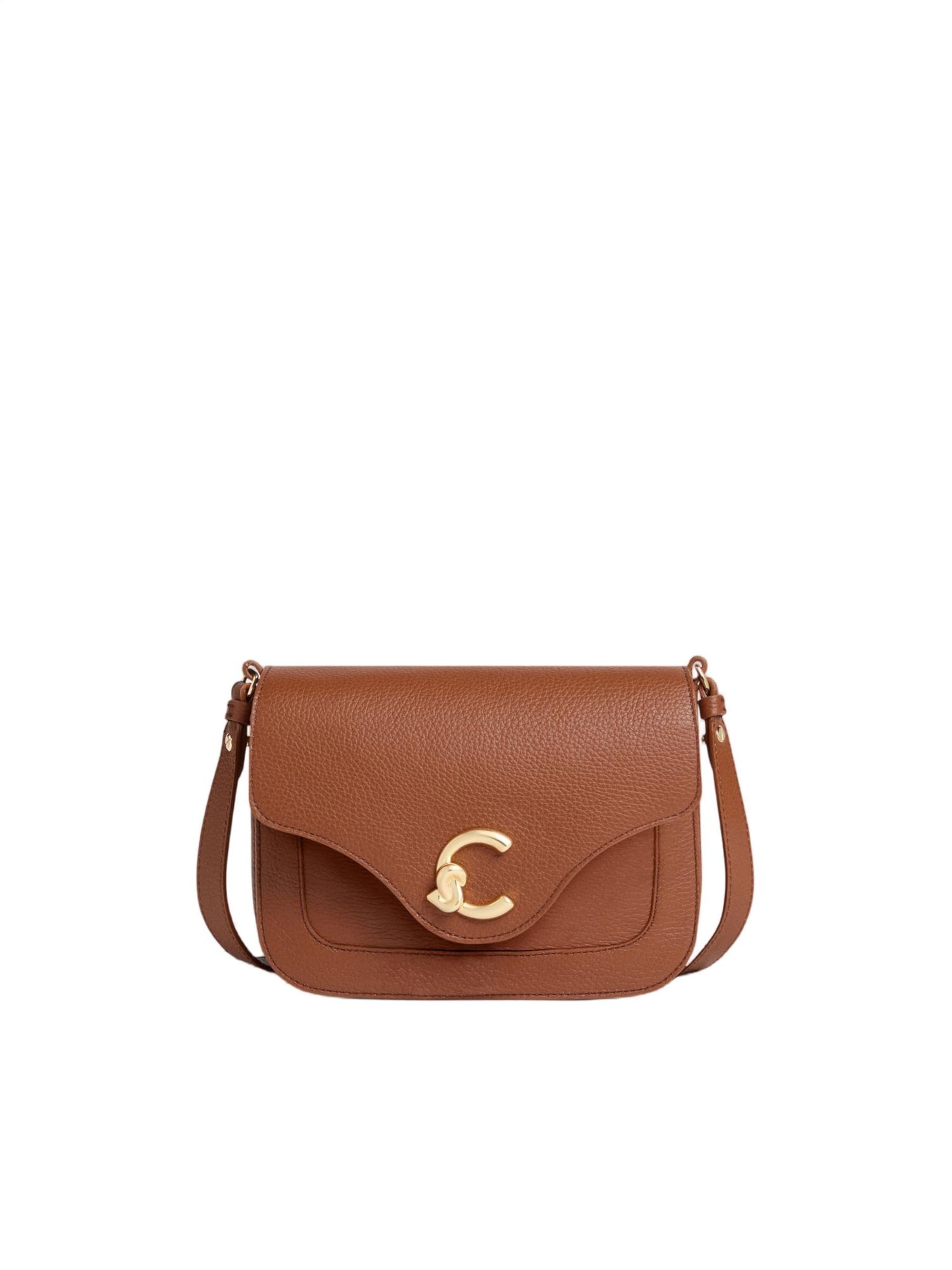 Coccinelle Handbag 'COCCINELLE C-Me S26 11' in Brown: front