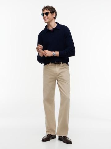 TOMMY HILFIGER Trui in Blauw