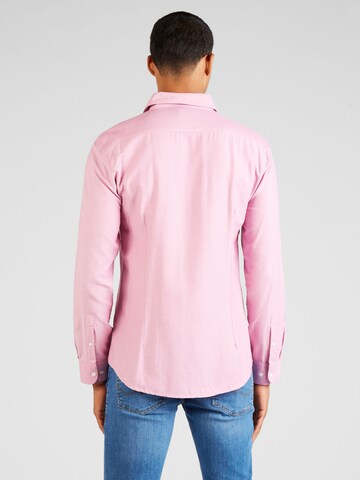 BURTON MENSWEAR LONDON Slim Fit Hemd in Pink