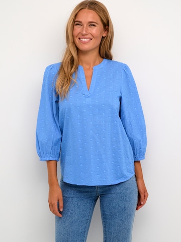 Kaffe Blouse 'Jollia' in Blauw: voorkant