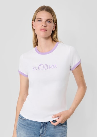 s.Oliver - Camisa em roxo: frente