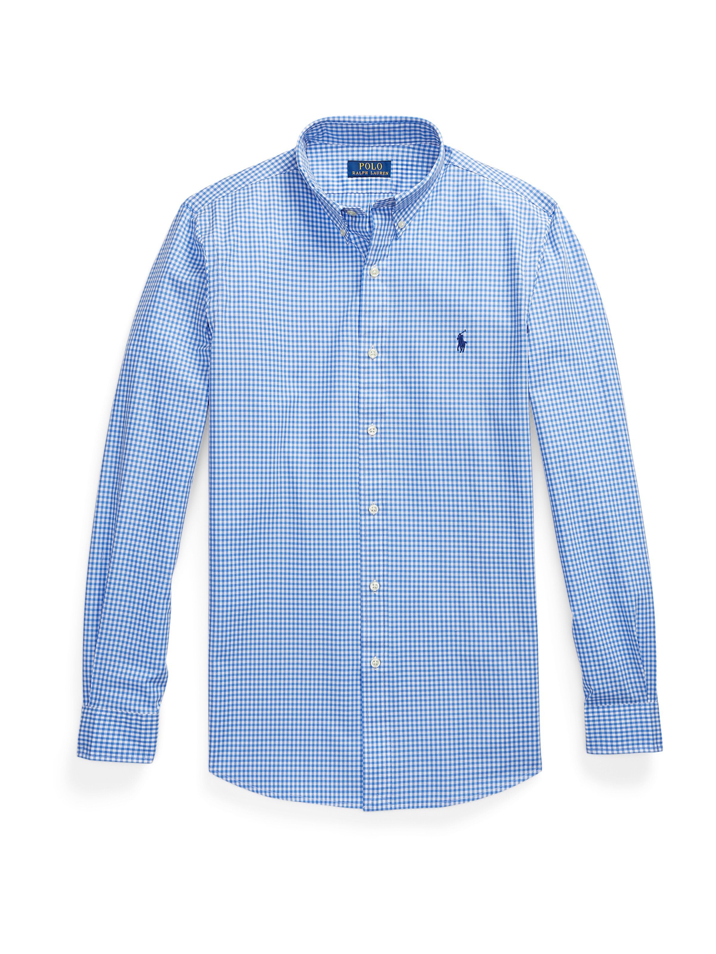 Slim fit Camicia di Polo Ralph Lauren in blu: frontale