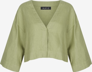 Aligne Between-Season Jacket 'Cinder' in Green: front