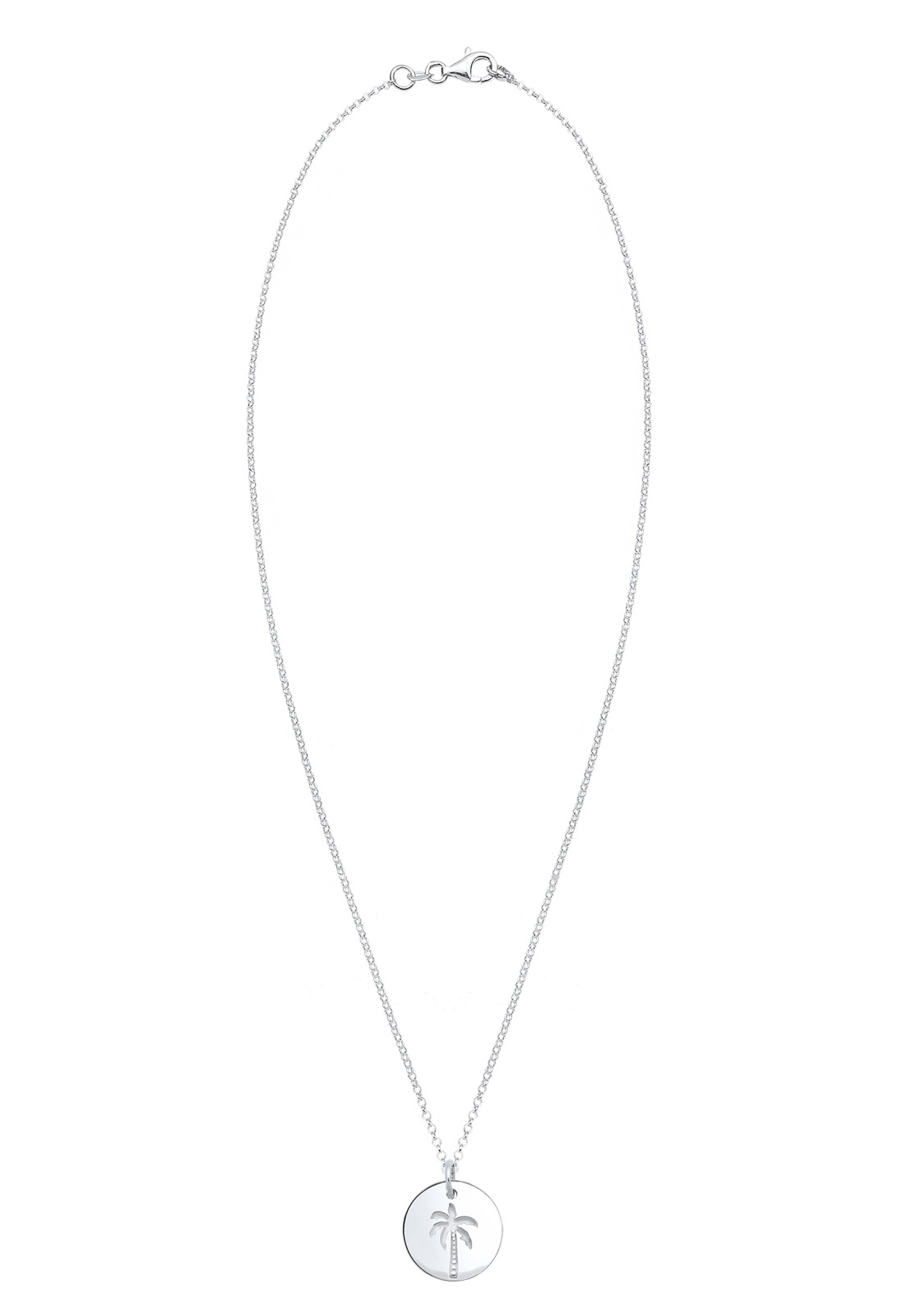 Chaîne 'Palme' ELLI en argent : devant