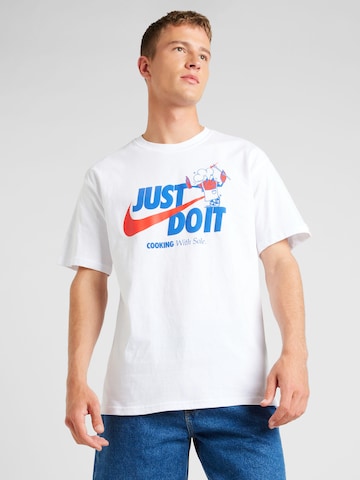 Nike Sportswear - Camisa 'M90' em branco: frente