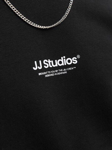 JACK & JONES Sweatshirt 'JJESOHO' in Zwart