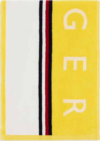 TOMMY HILFIGER Beach Towel 'ZOOM' in Yellow